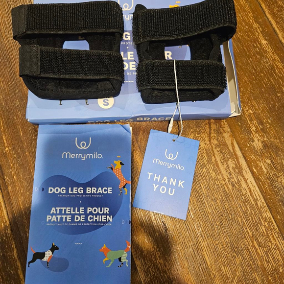 Merrymilo NIB Dog Leg Brace Size Small - Picture 2 of 4